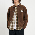 Shirt Jacket // Brown (L)