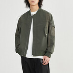 Bomber Jacket // Green (M)