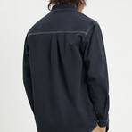 Shirt Jacket // Dark Blue (XL)