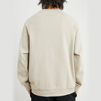 Logo Sweatshirt // Beige (M)