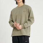 Logo Sweatshirt // Olive (S)