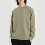 Logo Sweatshirt // Olive (S)