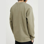 Logo Sweatshirt // Olive (S)