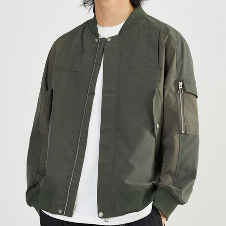 Bomber Jacket // Green (XS)