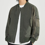 Bomber Jacket // Green (M)