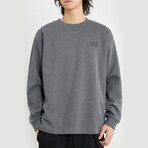 Logo Sweatshirt // Gray Blue (L)