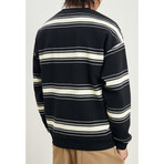 Striped Sweater // Black (XS)