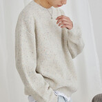 Knit Sweater // White (XS)