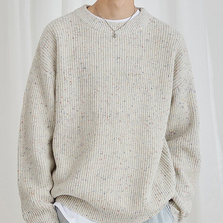 Knit Sweater // White (XS)