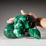 Genuine Natural Bulls Eye Malachite // 10.35 lbs