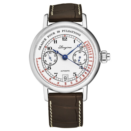 Longines Heritage Pulsometer Chronograph Automatic // L2.801.4.23.2