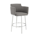 Aria Counter 180 Swivel Arm Bar Stool