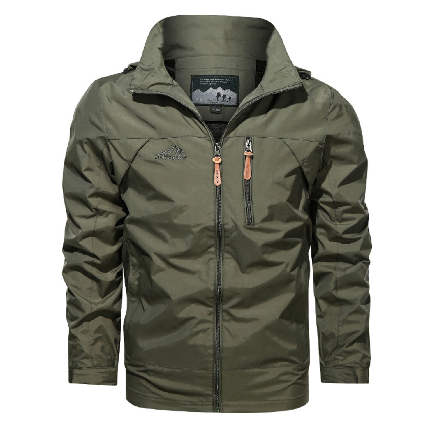 Outdoor Jacket // Army Green (XS) - LKSHE Jackets & Parkas - Touch of ...