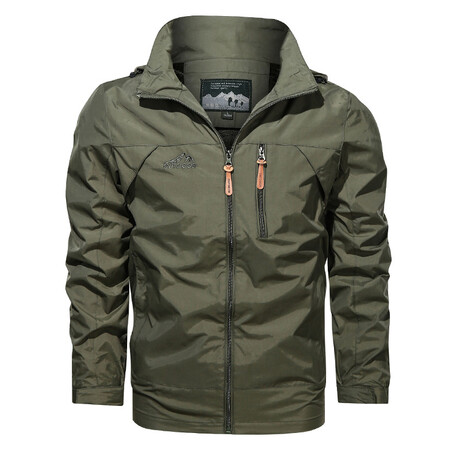 Outdoor Jacket // Army Green (XS)