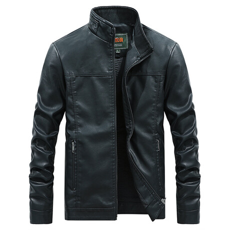 Leather Jacket // Black (XS)