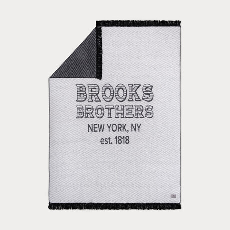 Brooks Brothers Est. Throw