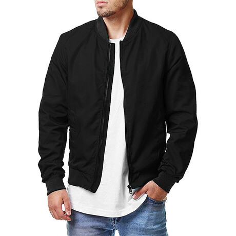 Bomber Jacket // Black (XS)