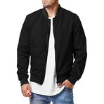 Bomber Jacket // Black (2XL)