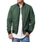 Bomber Jacket // Army Green (2XL)