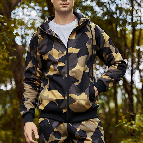 Camouflage Jacket // Yellow (XS)