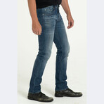 Bafly Slim Jeans // Wasted Blues (31WX34L)