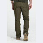 Texas Straight Corduroy Pants // Juniper (32WX34L)