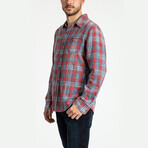 Woven Plaid Shirt // Benson (S)