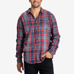 Woven Plaid Shirt // Douglas (L)