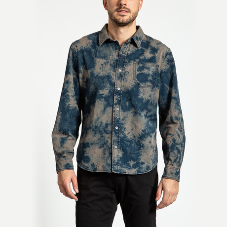 Indigo Denim Shirt // Houston (S)