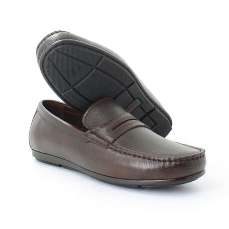 Penny Loafers // Dark Brown (Euro: 39)