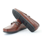 Croc Loafers // Light Brown (Euro: 39)