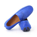 Penny Loafers // Dark Blue Suede (Euro: 45)