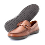 Hardware Loafers // Light Brown (Euro: 41)