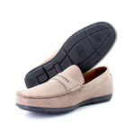 Penny Loafers // Beige Suede (Euro: 41)