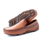 Logo Loafers // Light Brown (Euro: 43)