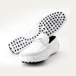 Croc Loafers // White (Euro: 42)