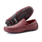 Textured Loafers // Red (Euro: 45)