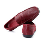 Penny Loafers // Burgundy (Euro: 40)