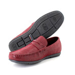 Penny Loafers // Burgundy (Euro: 40)