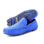 Loafers // Dark Blue Suede (Euro: 40)