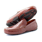 Croc Loafers // Brown (Euro: 40)