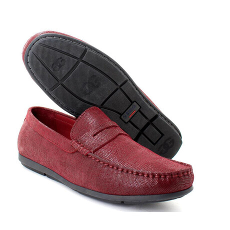 Penny Loafers // Burgundy (Euro: 39)