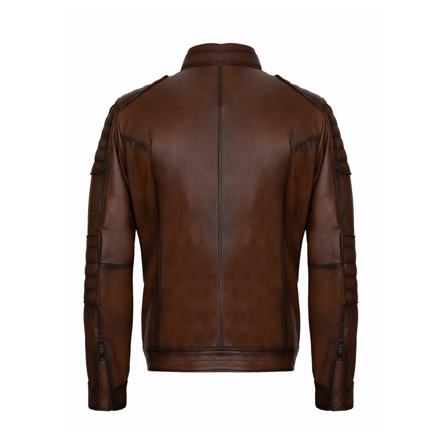 Thomas Leather Jacket // Chestnut (S) - Paul Parker Leather Jackets ...