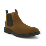 Suede Chelsea Boots // Camel (39)