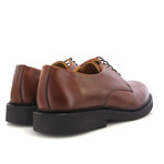 Leather Derby Shoes // Camel (40)