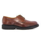 Leather Derby Shoes // Camel (40)