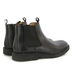 Leather Chelsea Boots // Dark Brown (39)