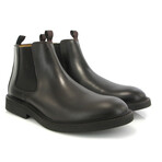 Leather Chelsea Boots // Dark Brown (39)