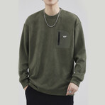 Sweatshirt // Army Green (M)