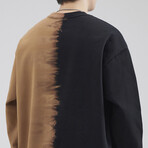 Sweatshirt // Black & Coffee (XL)